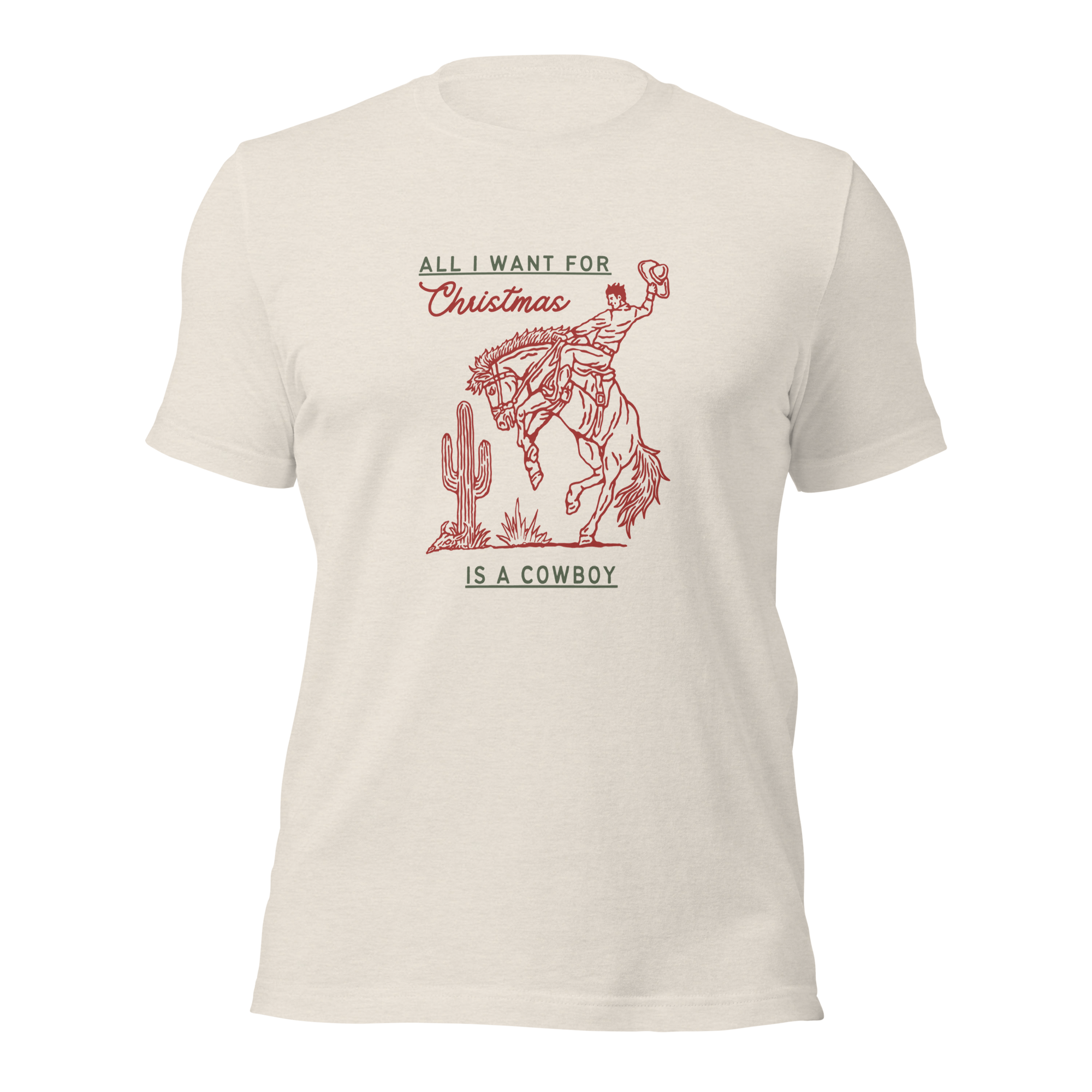 Cowboy Christmas tee