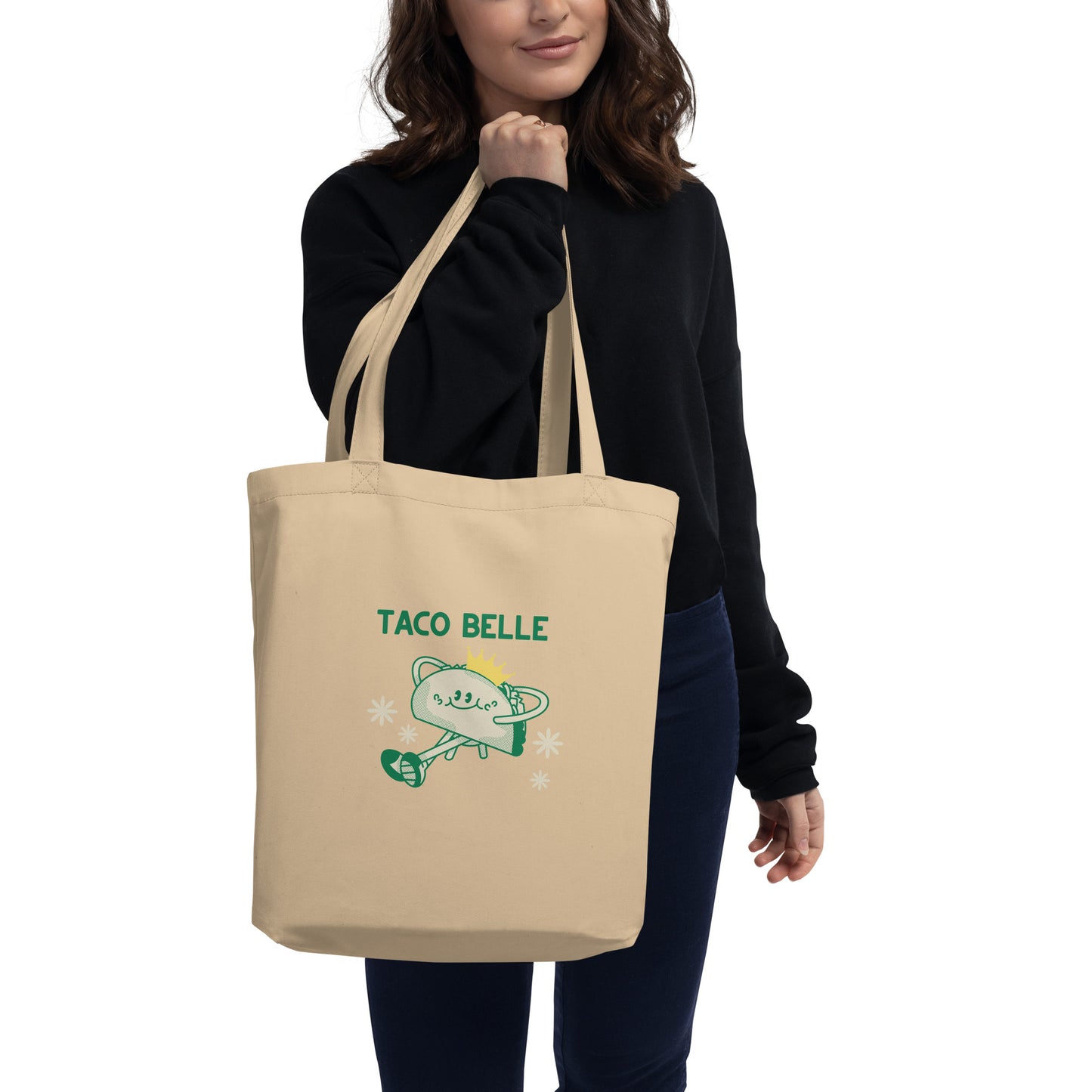 Taco Belle tote bag