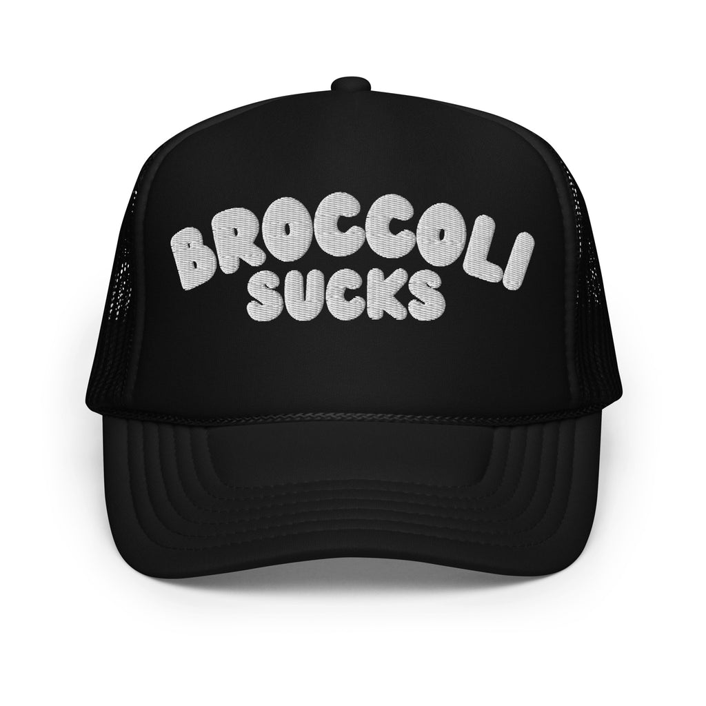 Broccoli Sucks trucker hat