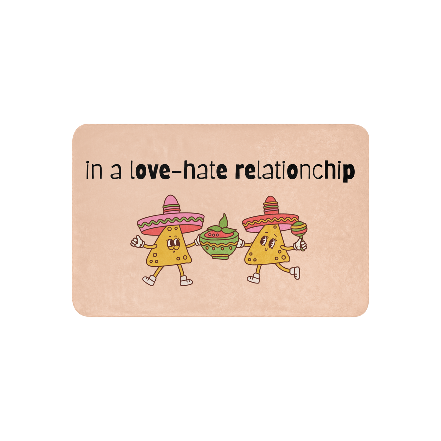 In a Love-Hate Relation-chip blanket