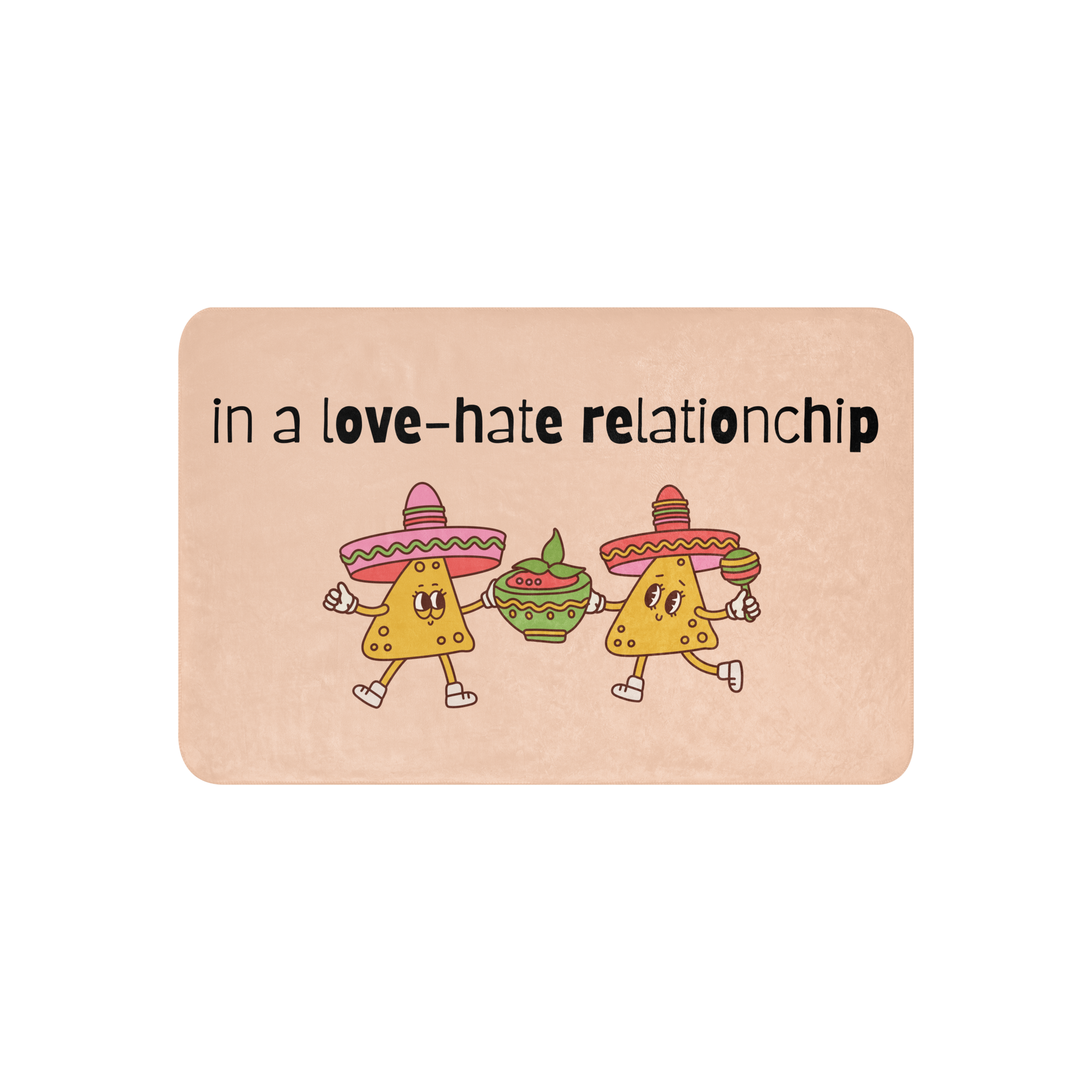 In a Love-Hate Relation-chip blanket
