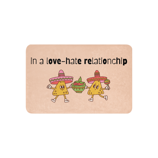 In a Love-Hate Relation-chip blanket