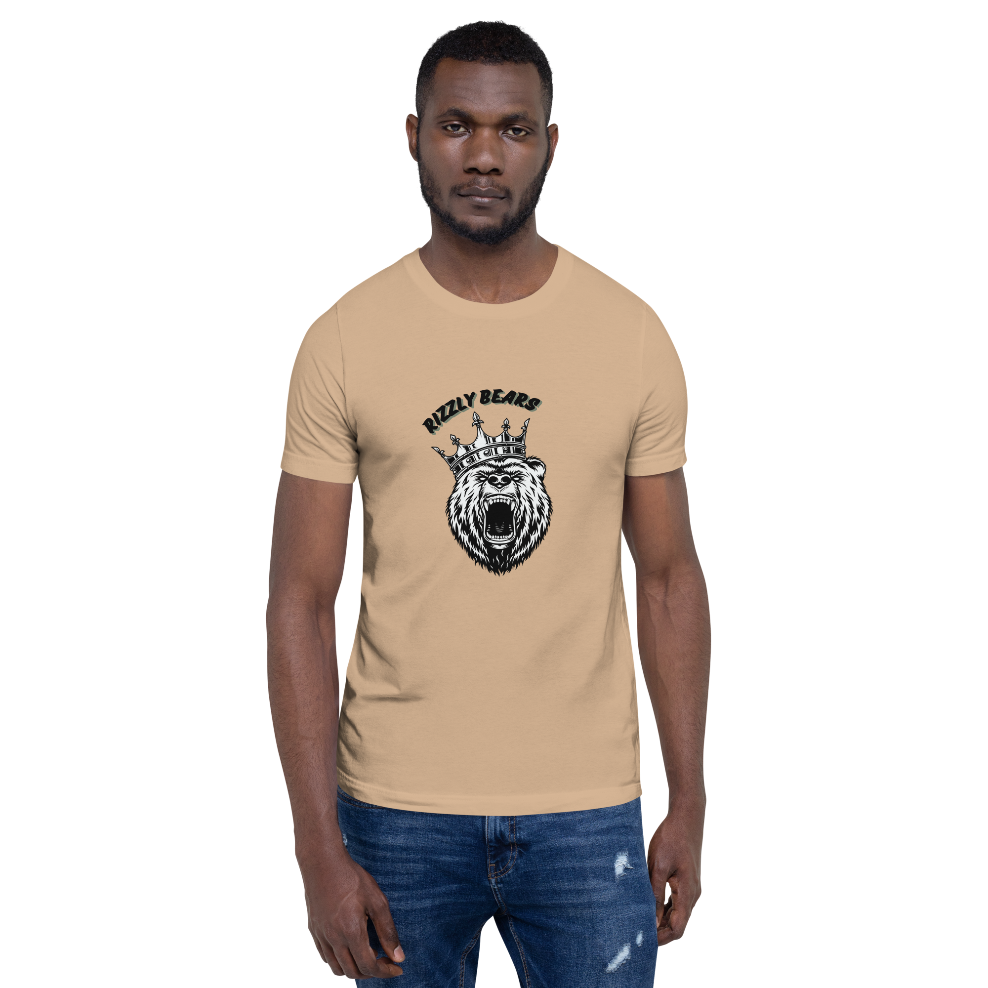 Rizzly bear graphic tee