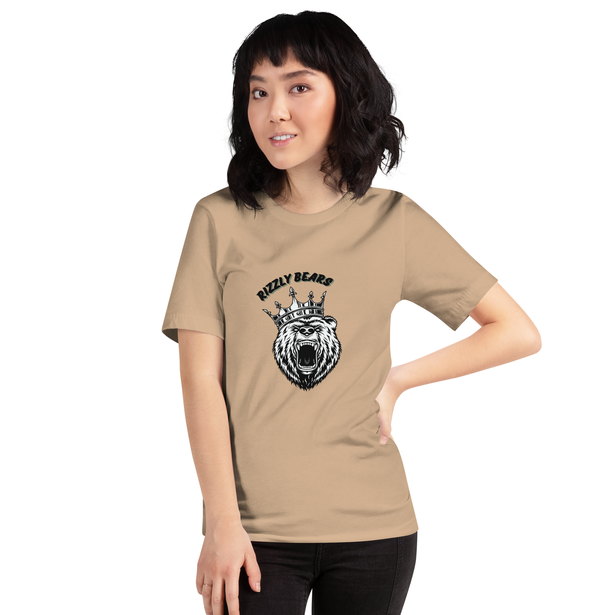 Rizzly bear graphic tee