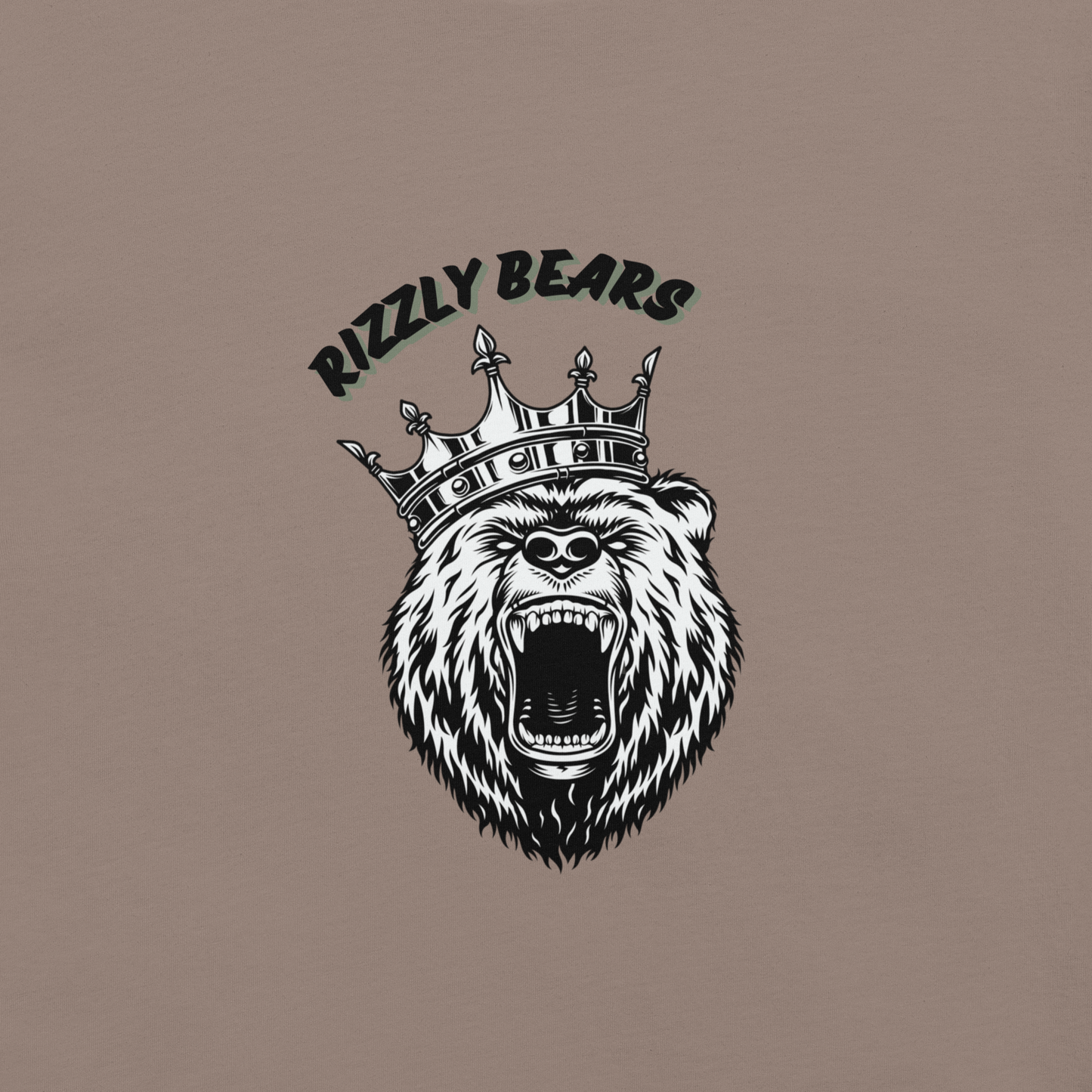 Rizzly bear graphic tee