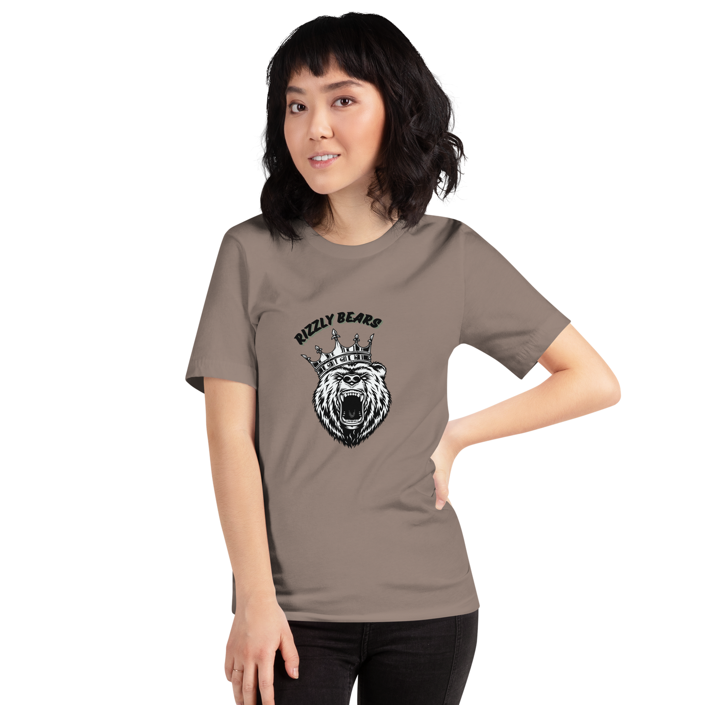 Rizzly bear graphic tee