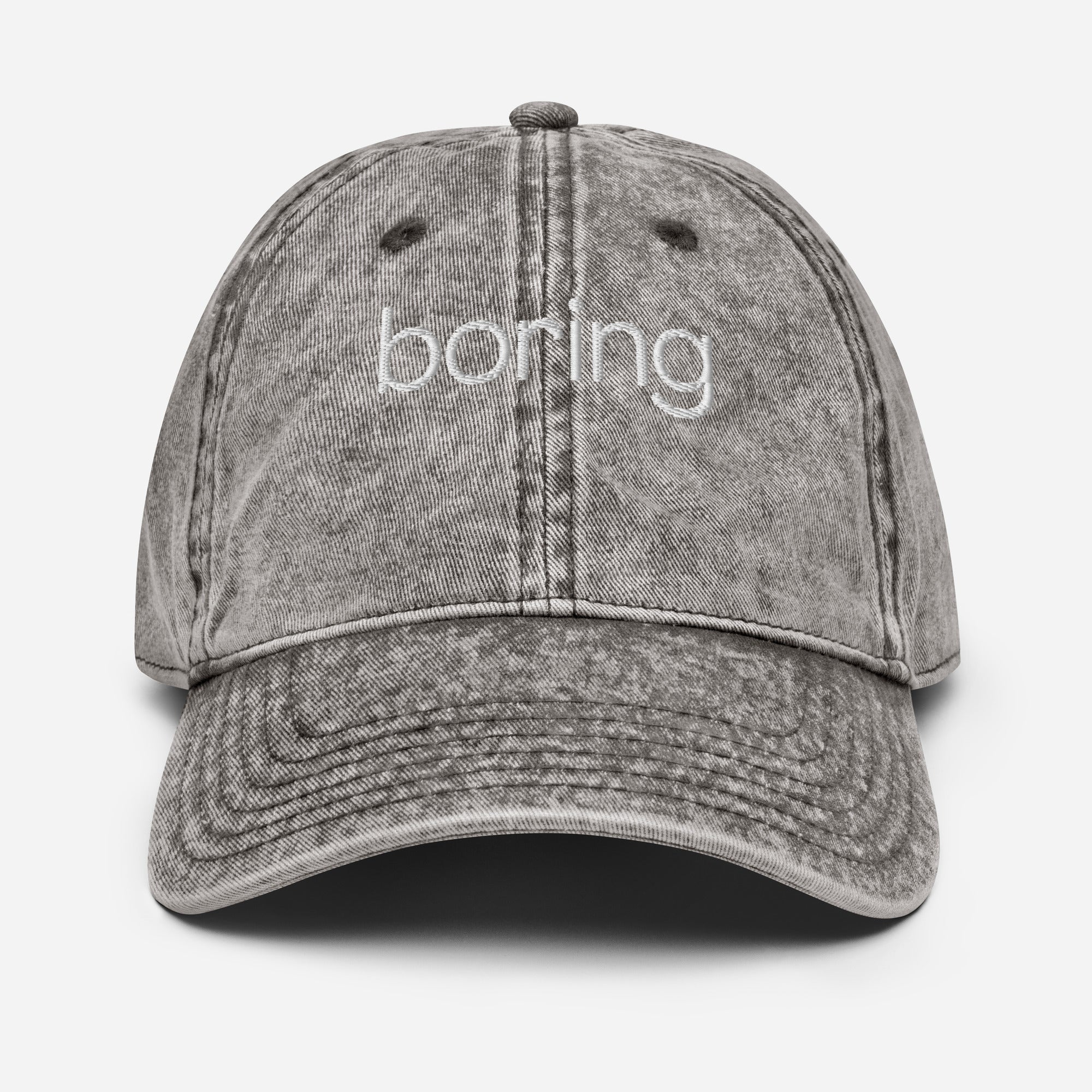 Boring dad hat